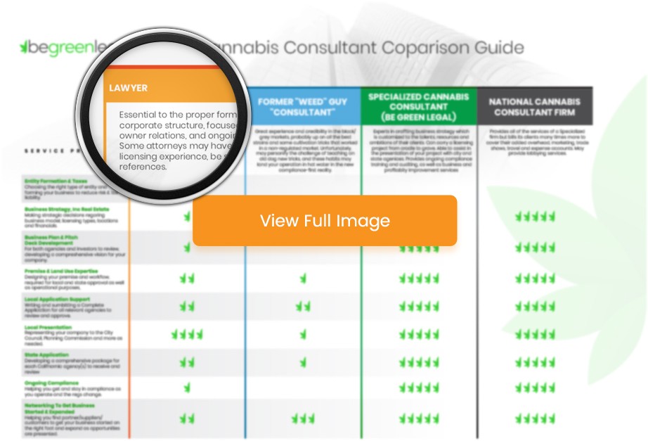 cannabis consultant