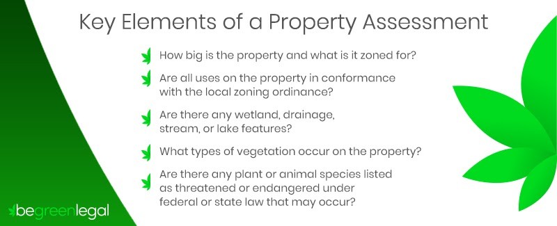 key elements of a property assessment